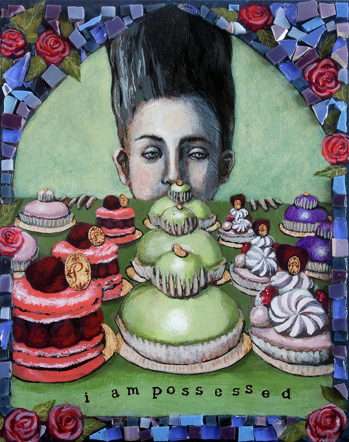 Patisserie Possession Painting by Pauline Lim