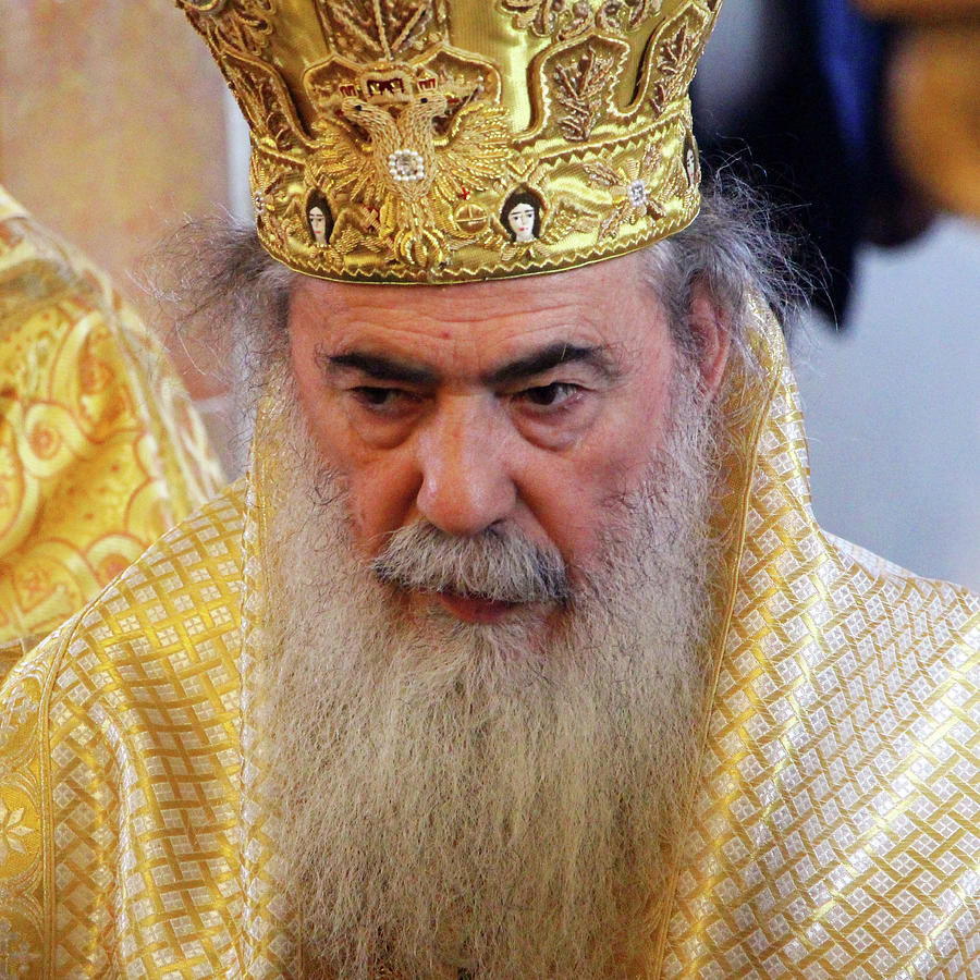 Patriarch Theophilos Photograph by Munir Alawi