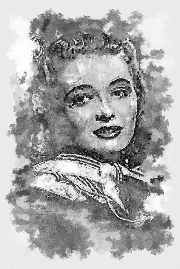 Patricia Neal Digital Art By Walter Florine | Pixels