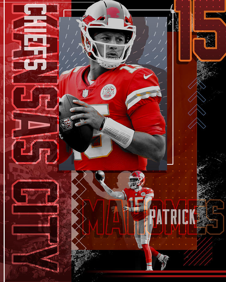 Patrick Mahomes Mixed Media by Rin Kha - Fine Art America