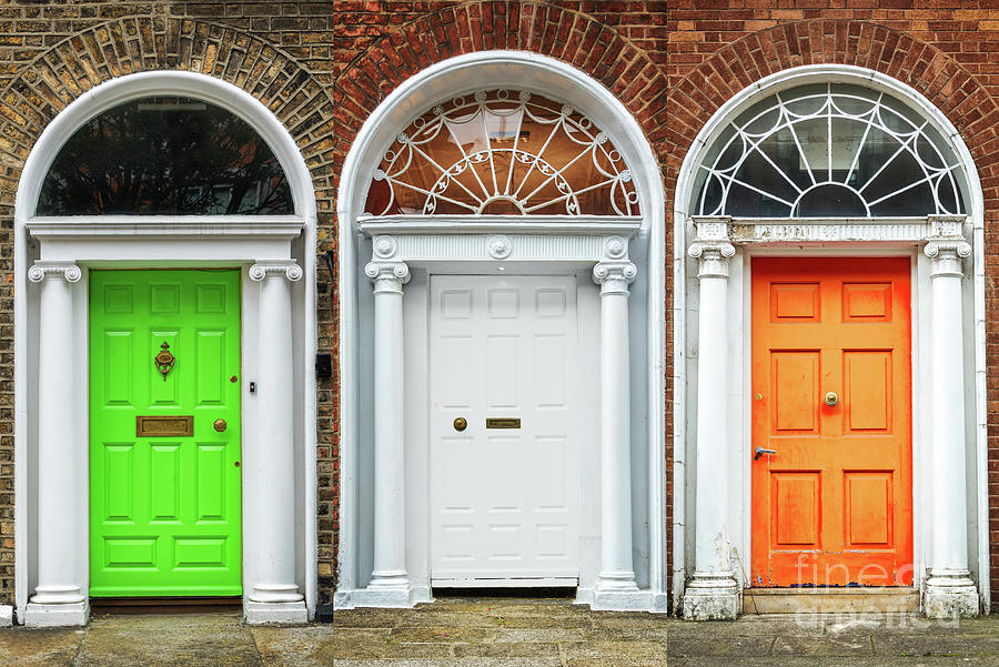 Patriot doors in Dublin Photograph by Delphimages Dublin Photography