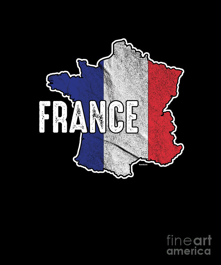 Patriotic France Flag Patriot French Nationalism Digital Art by Thomas ...