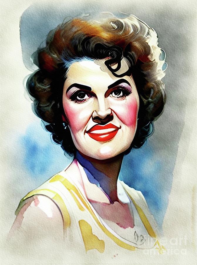 Patsy Cline, Music Legend Painting by Esoterica Art Agency