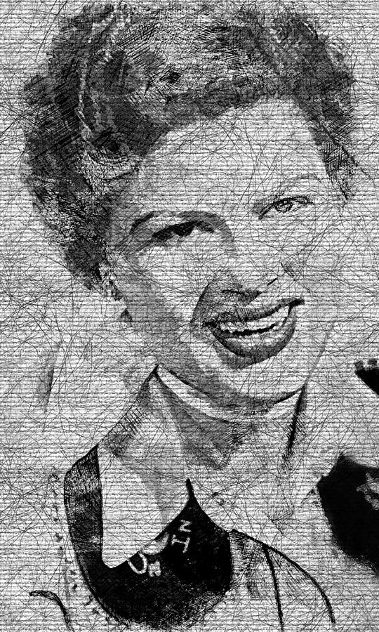 Patsy Cline Digital Art by Streich Roslyn | Pixels