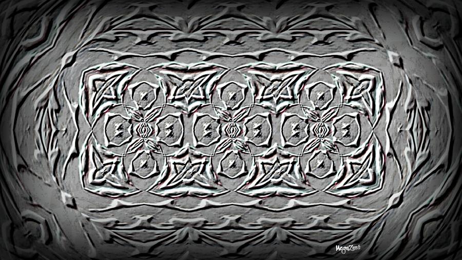 Pattern 3x6 Digital Art by Christopher Paquette - Fine Art America