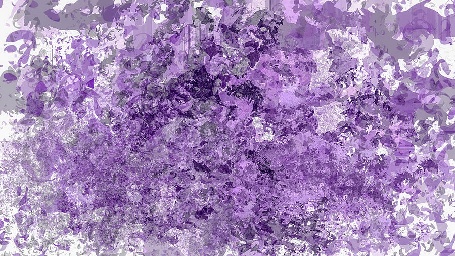 Pattern Digital Art - Pattern lilac #l3 by Leif Sohlman