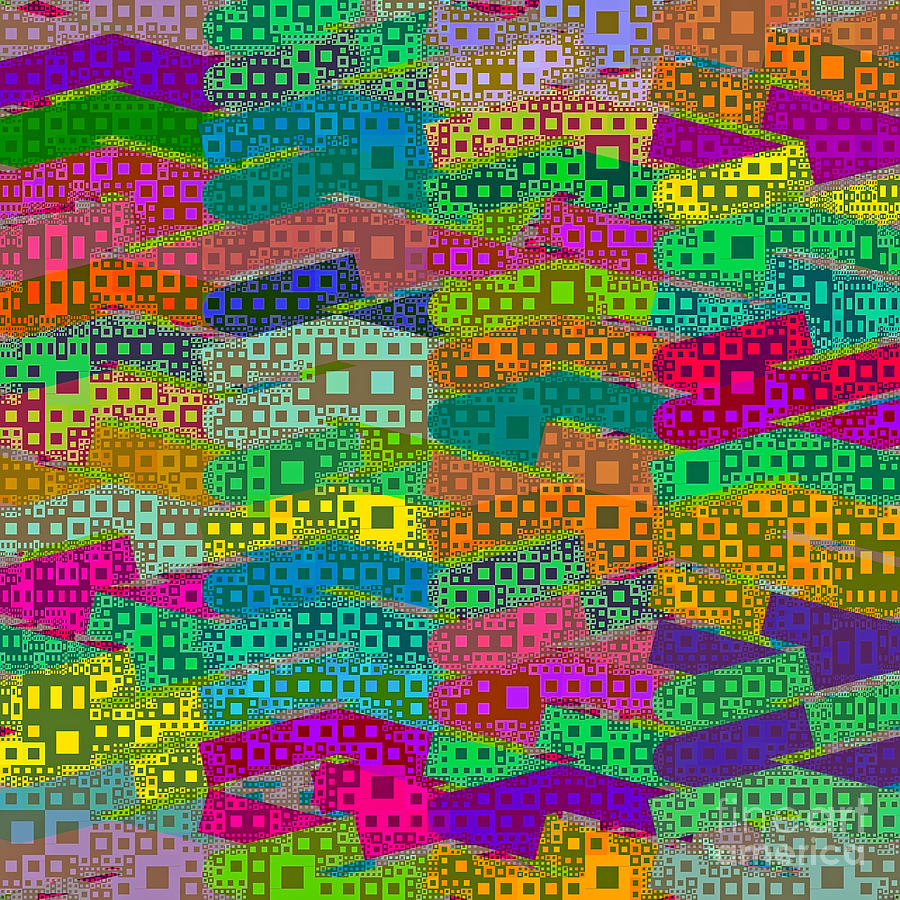 Pattern MSG31 Digital Art by Philip Preston