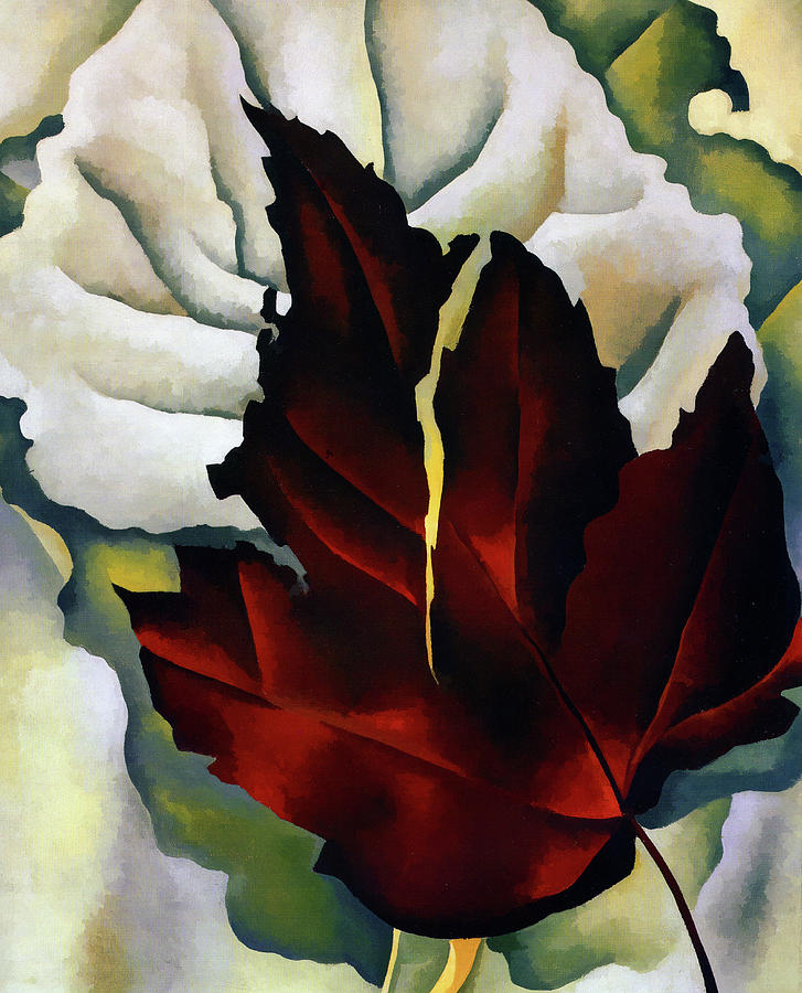 Pattern of Leaves  Painting by Jon Baran