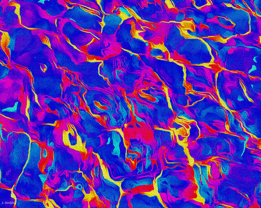 Patterns of water 1 Digital Art by Stocksom Art Prints - Pixels