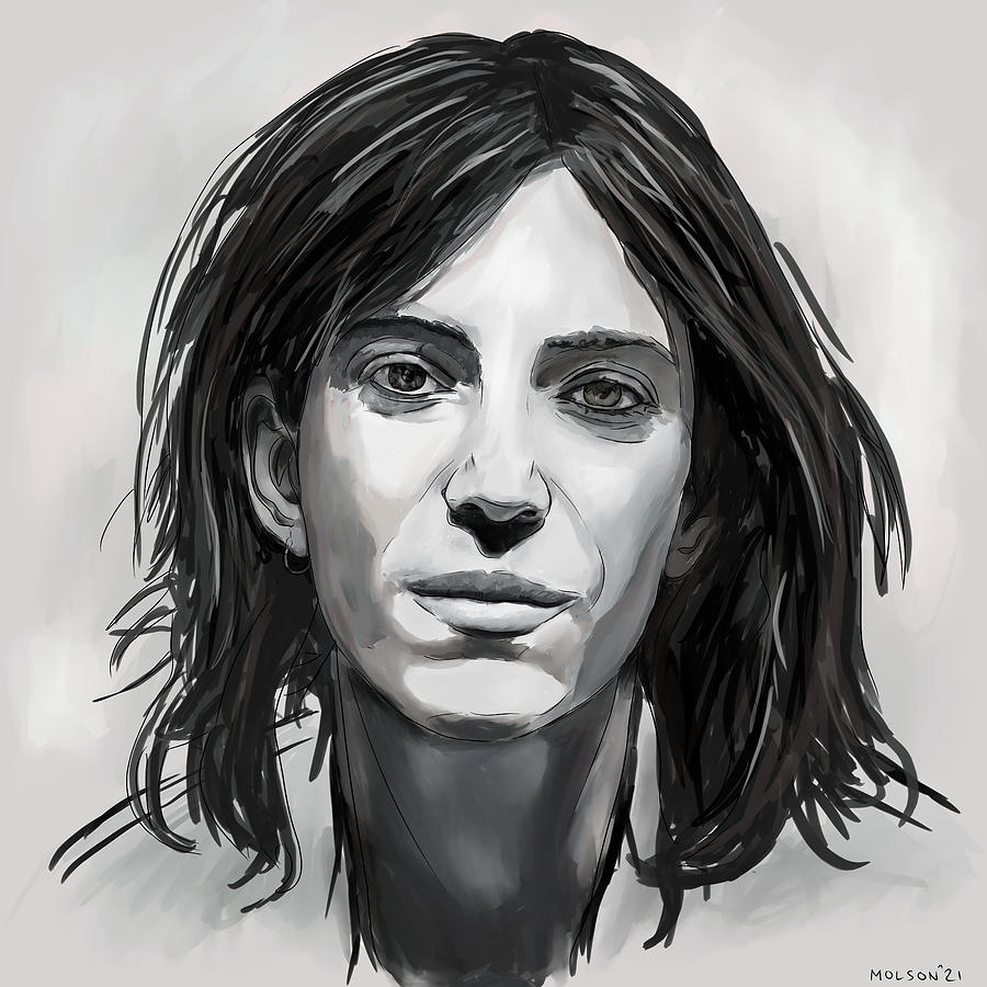 Patti Smith Digital Art by Michael Olson - Fine Art America