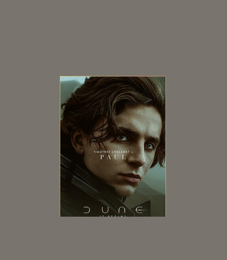 Paul Atreides Timothee Chalamet Dune 2021 Digital Art By Frank Diorea Pixels 