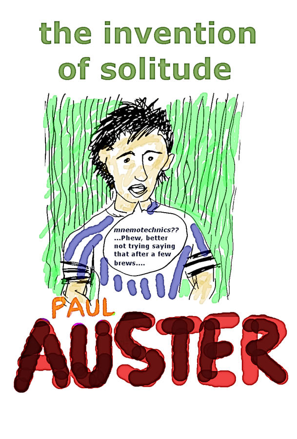 Paul Auster 1982 Book Drawing
