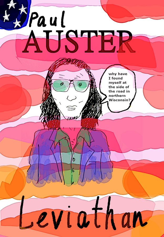 Paul Auster 1992 Novel Drawing