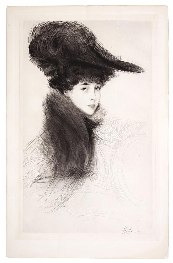 Paul Cesar Helleu 1859 1927 Portrait Of Consuelo Vanderbilt The Duchess ...