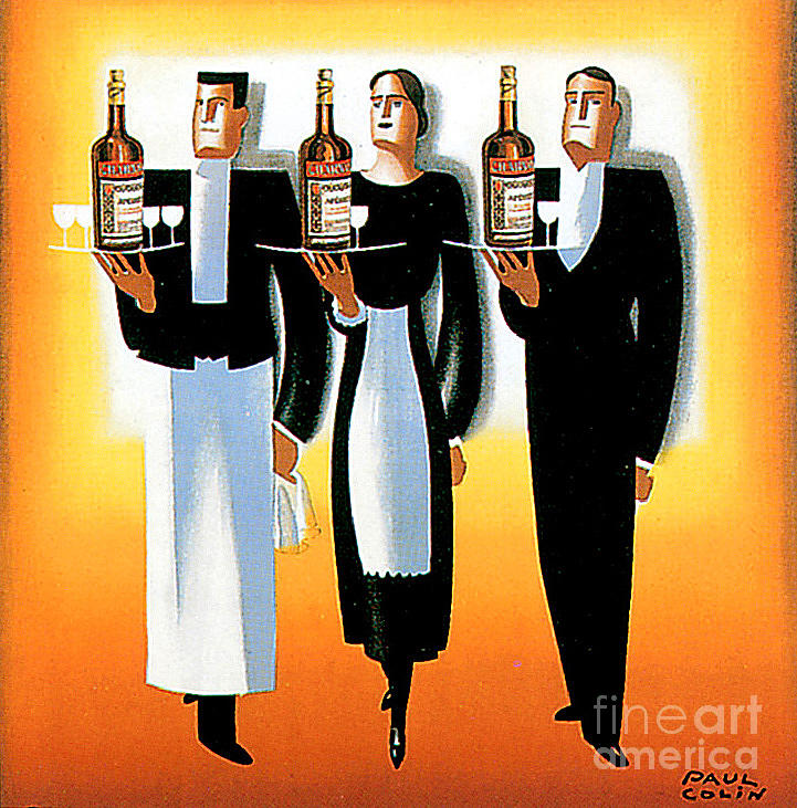 Paul Colin Cordial Advertising Poster Painting