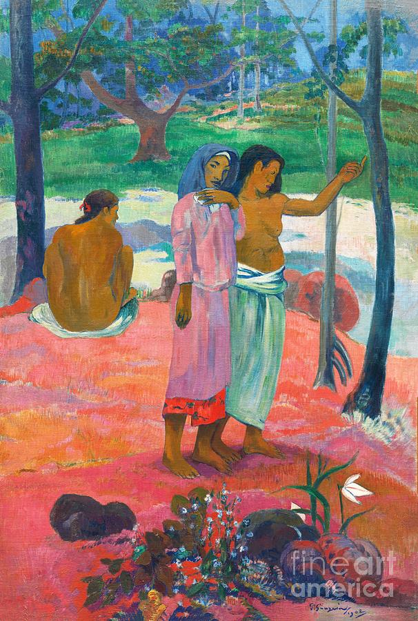 Paul Gauguin - The Call Painting by Alexandra Arts