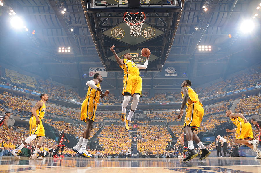 Paul George Photograph by Ron Hoskins Paul George Photograph by Ron Hoskins