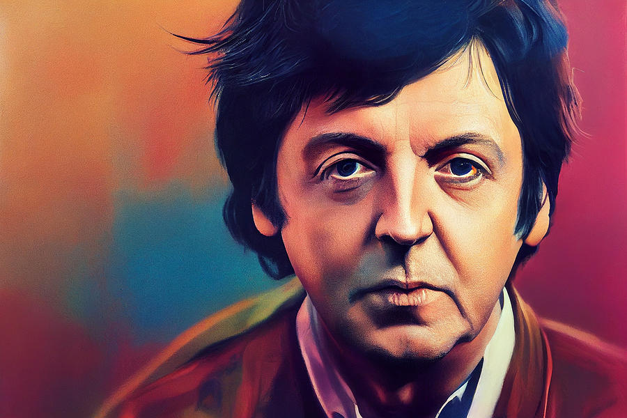 Paul McCartney Collection 3 Mixed Media by Marvin Blaine