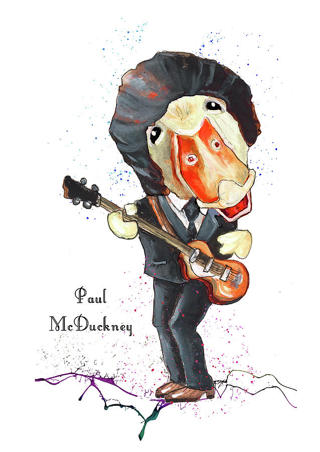 Paul McDuckney Painting by Miki De Goodaboom