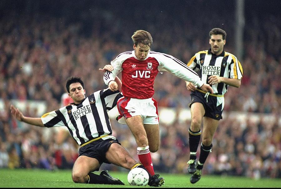 Paul Merson of Arsenal Photograph by Chris Cole