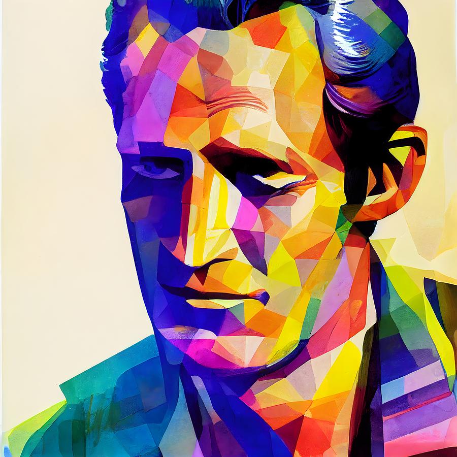 Paul Newman Mixed Media by OnionMarket - - Fine Art America