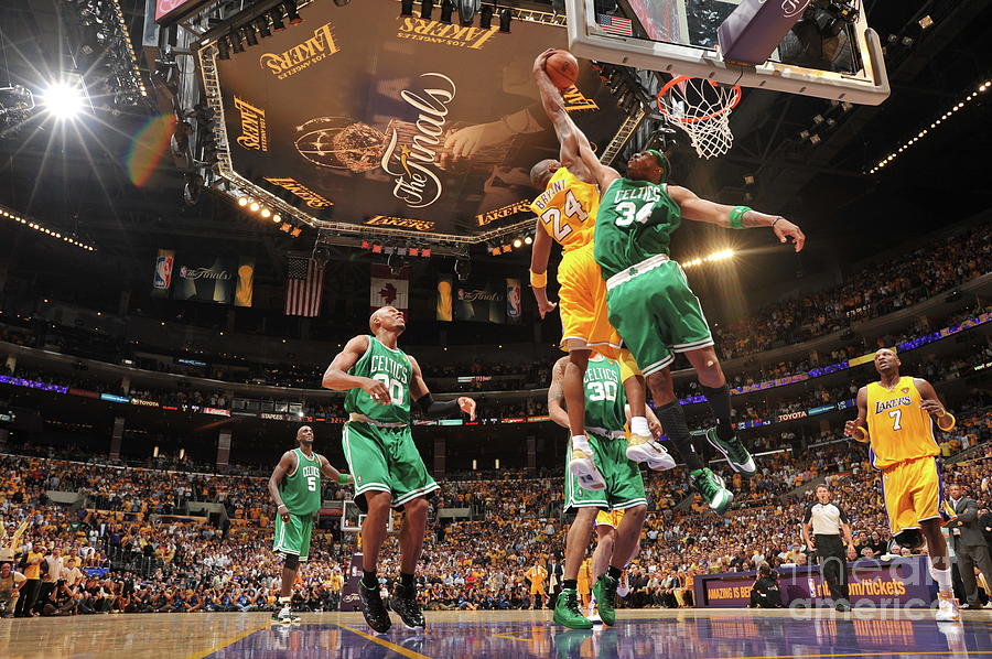 Paul Pierce and Kobe Bryant Photograph by Jesse D. Garrabrant Paul Pierce and Kobe Bryant Photograph by Jesse D. Garrabrant