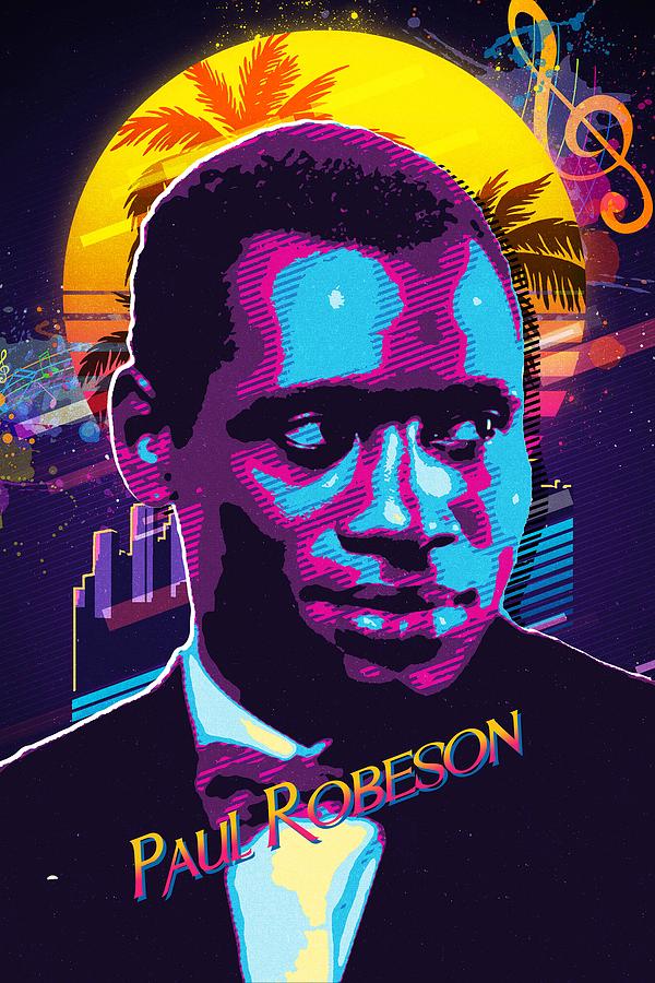 Paul Robeson Digital Art by Bechtelar Natalia - Fine Art America