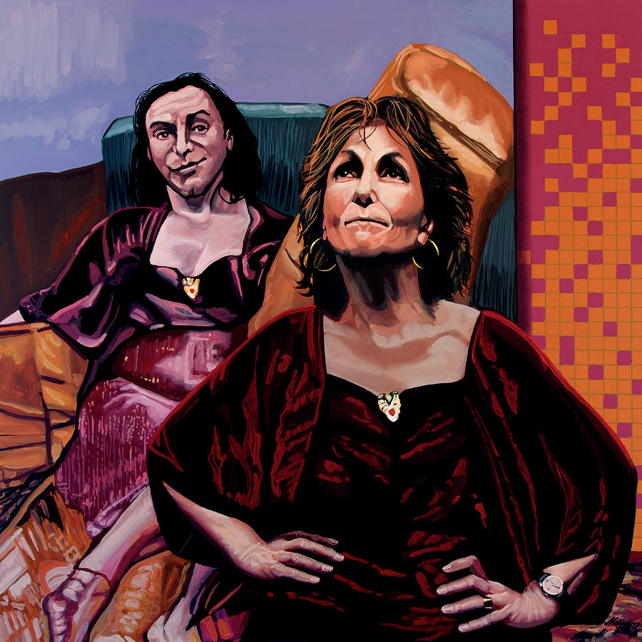 Celebrity Painting - Paula Rego Possession Painting by Paul Meijering