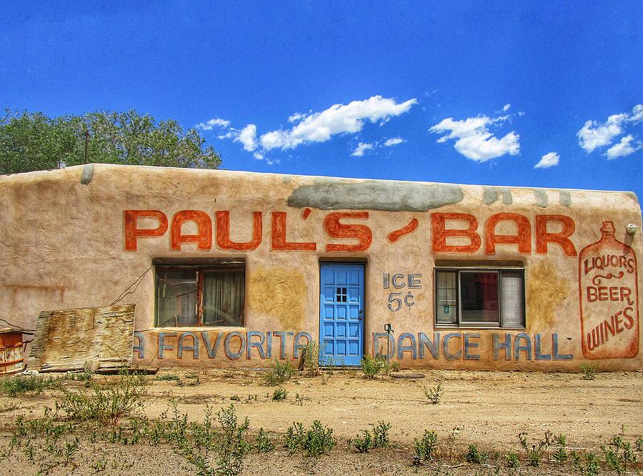 Pauls Bar  Photograph by Gia Marie Houck