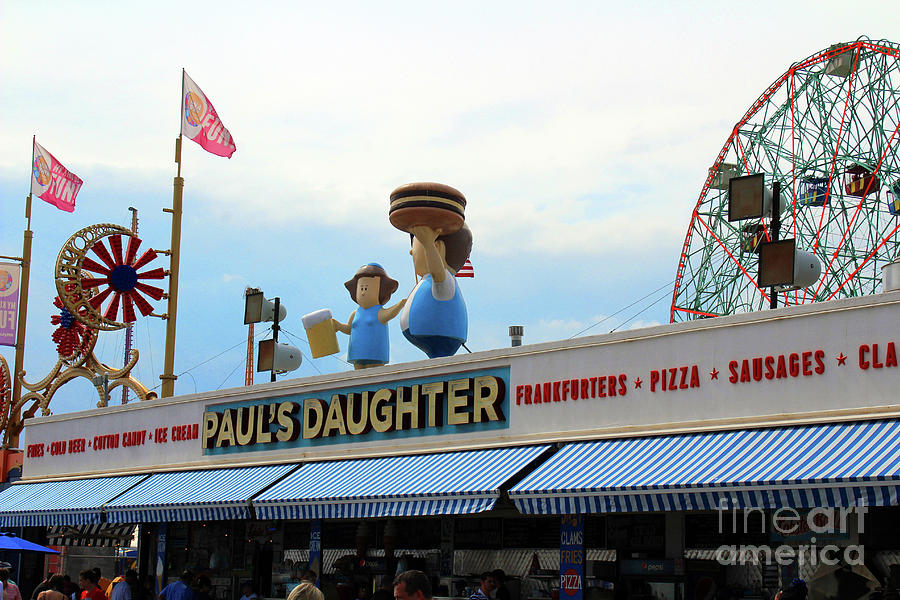 Pauls Daughter Of Coney Island - Study I Photograph by Doc Braham