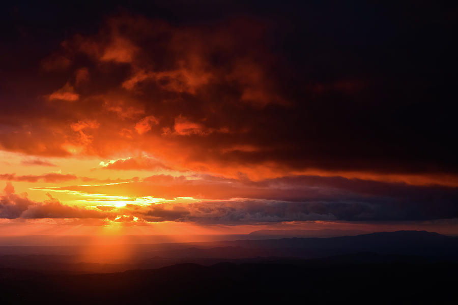 Pauma Valley Sunset Photograph by Kyle Hanson
