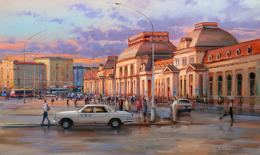 Paveletskaya Square Painting