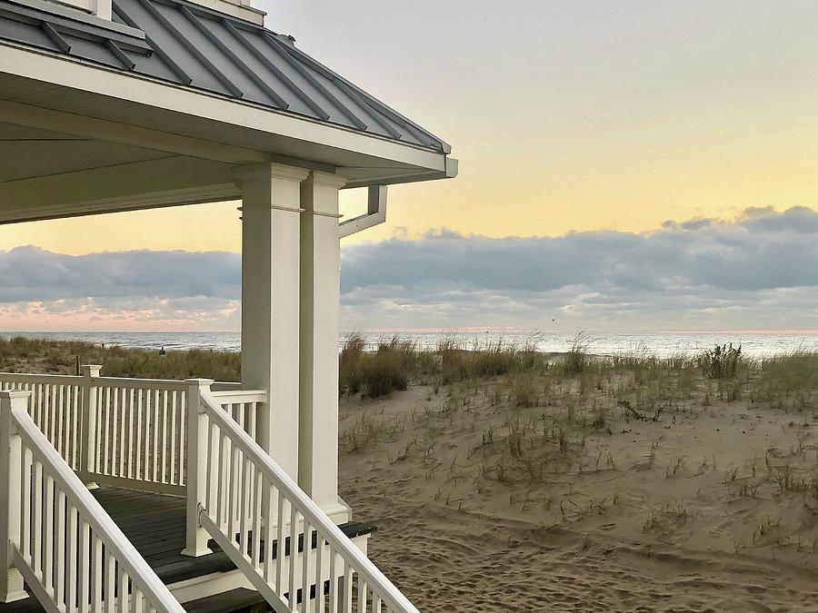 Pavillion at Sea Girt Beach Photograph by Kerry Tarigo Fine Art America