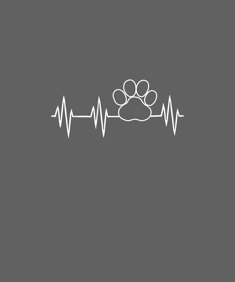 Teelesto Heartbeat Dog Lovers Shirt 