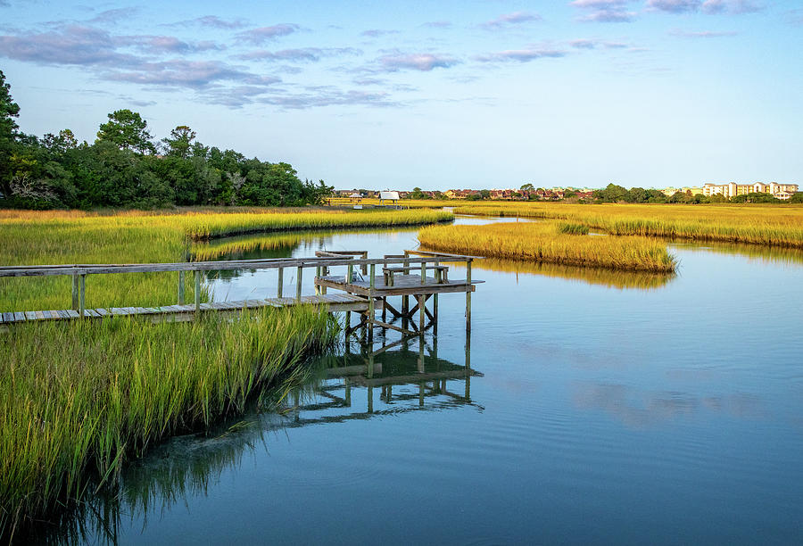 Pawleys Island Salt Marsh Photograph by Carolyn Derstine - Fine Art America