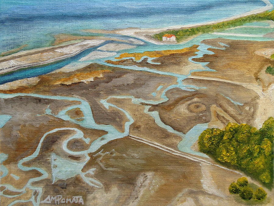 Pawleys Island. South Carolina Painting by Angeles M Pomata
