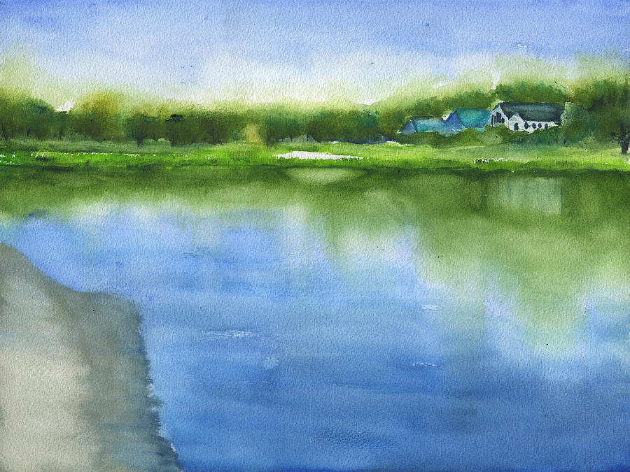 Pawleys Island South End 2 Painting by Frank Bright