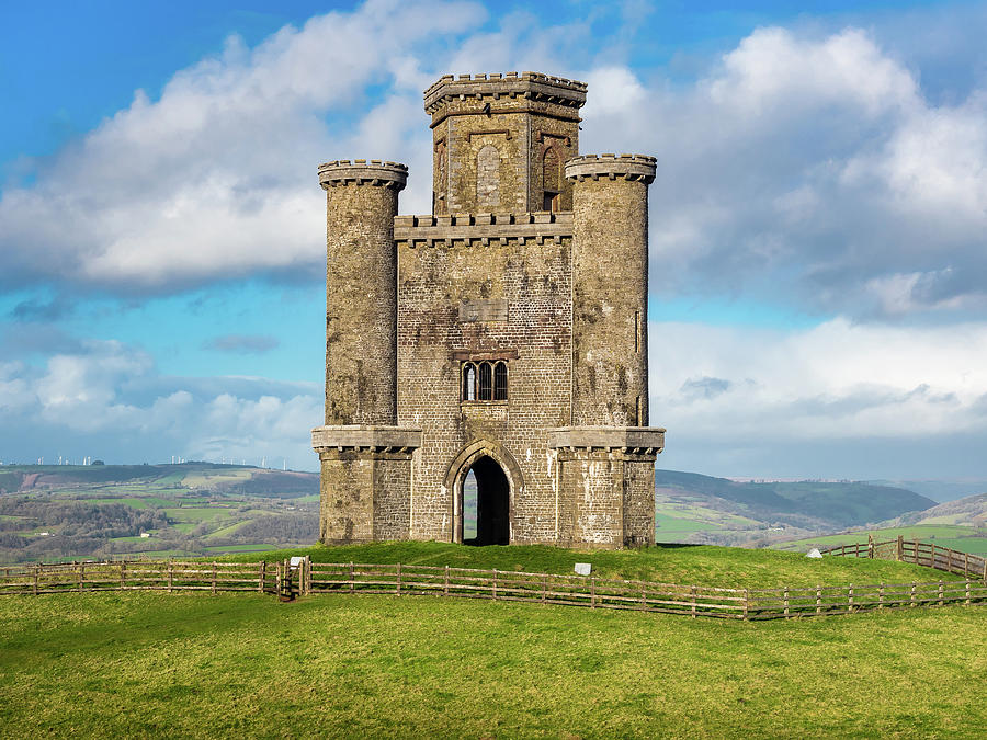 Paxton's Tower Folly, Carmarthenshire, Wales. Photograph by Colin Allen