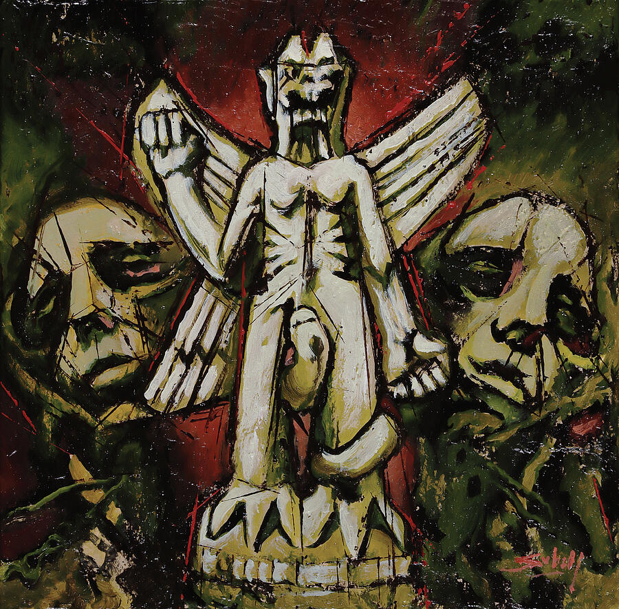 Pazuzu Painting by Sv Bell Pazuzu Painting by Sv Bell