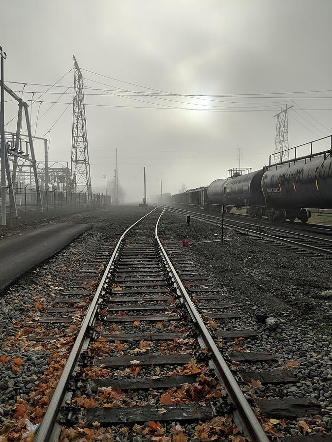 PDX Rail Photograph by Paul Pappas - Fine Art America