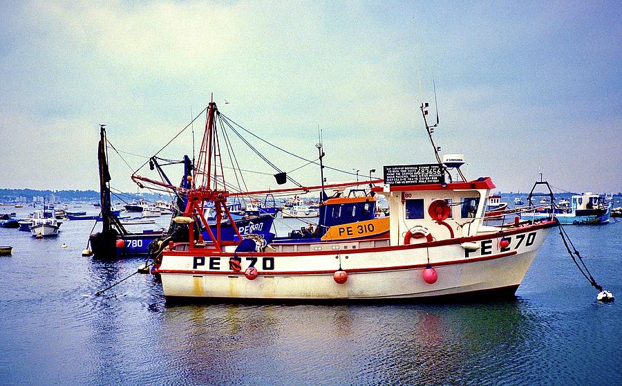 PE-270 Fishing Boat in Poole Harbour Photograph by Gordon James