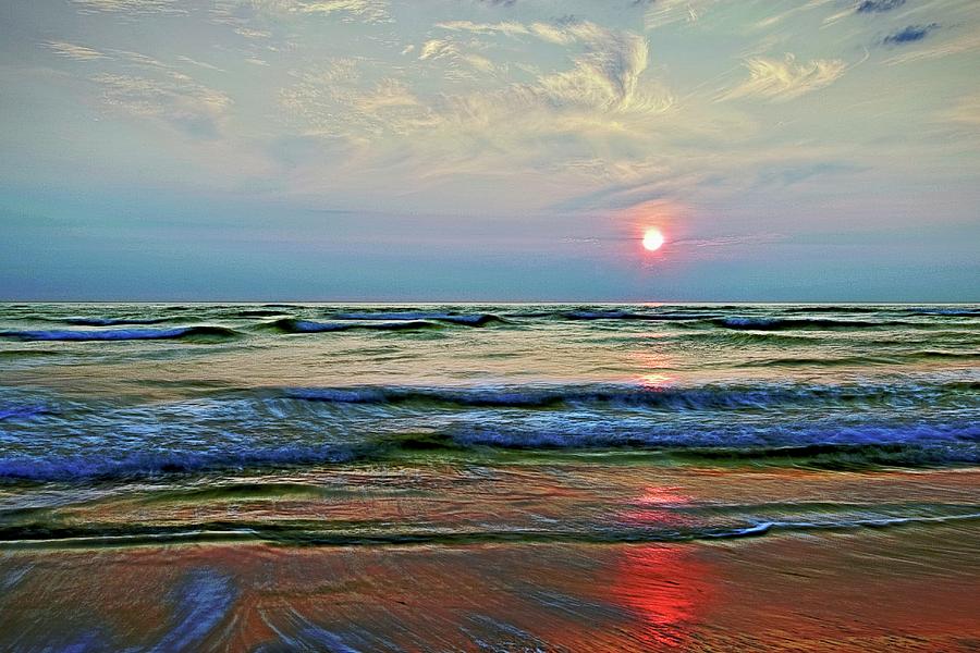 Pea Island Sunrise Photograph