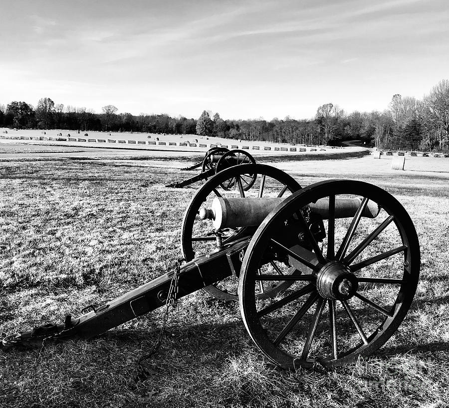 Pea Ridge Battlefield bw Photograph by Linda Brittain - Fine Art America