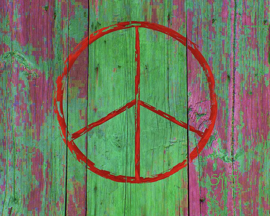 Peace 2 Painting by Sonja Kraft Peace 2 Painting by Sonja Kraft