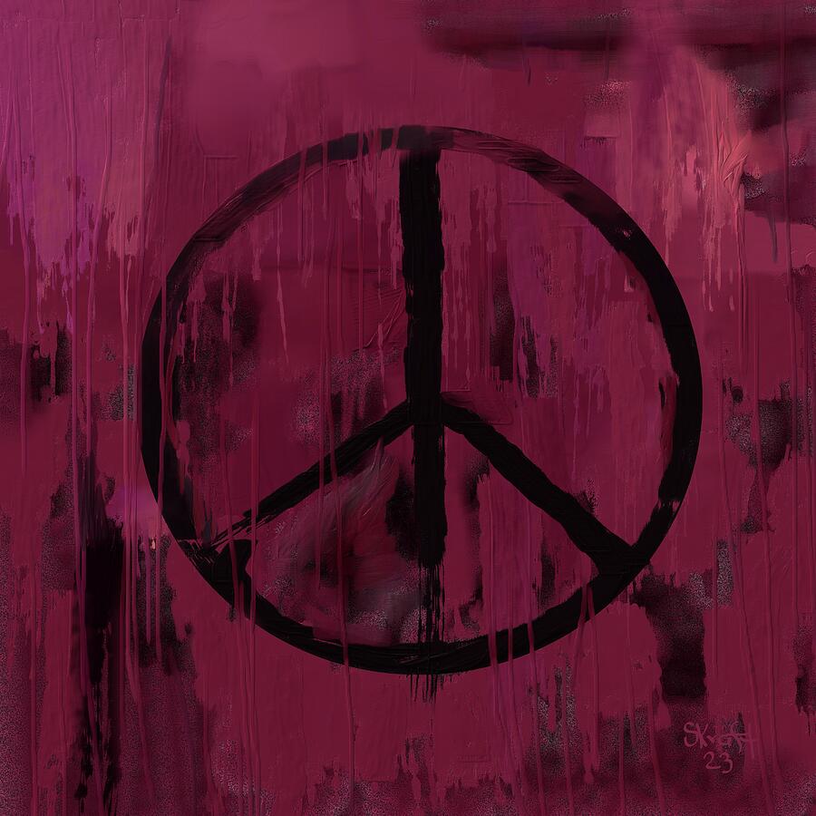 Peace 4 Painting by Sonja Kraft Peace 4 Painting by Sonja Kraft