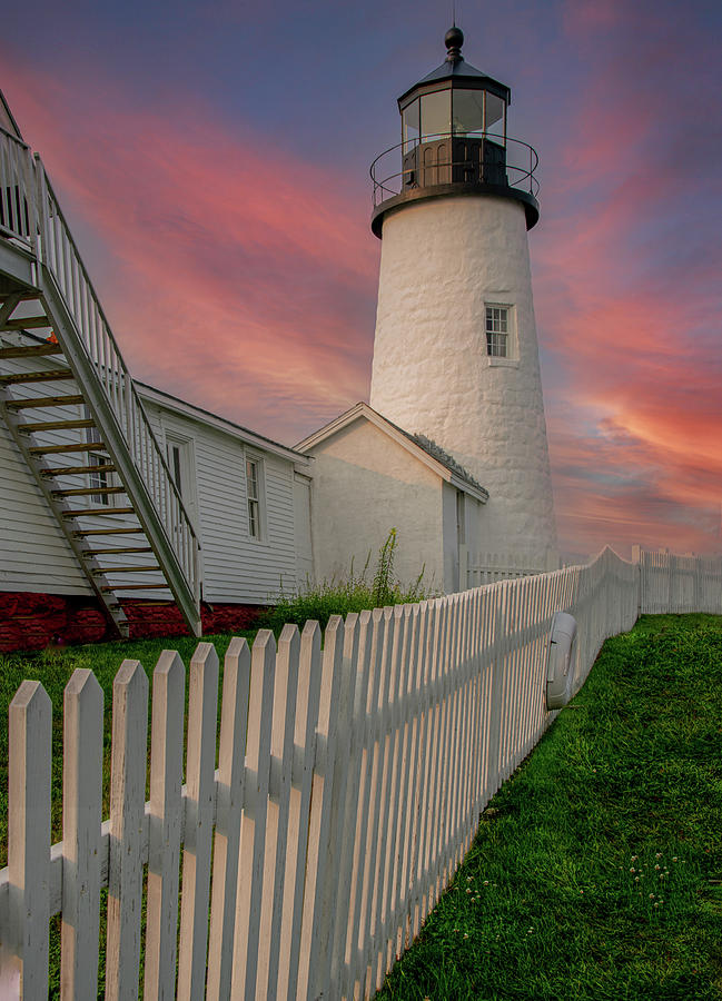 Peace at Pemaquid, Coastal Maine Photograph by Marcy Wielfaert