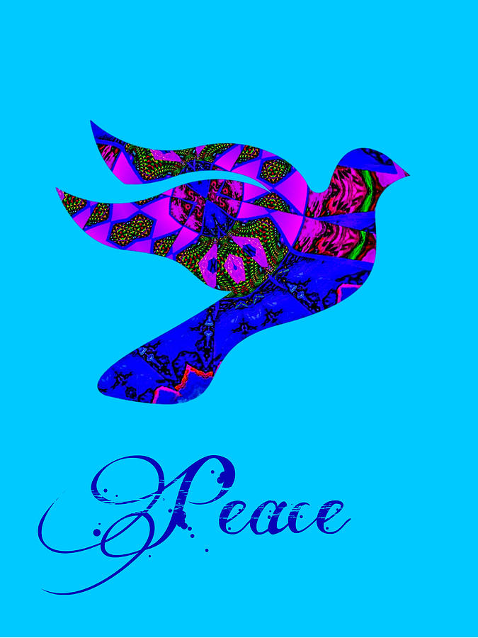 Peace Dove Digital Art by Joe Corrao - Fine Art America