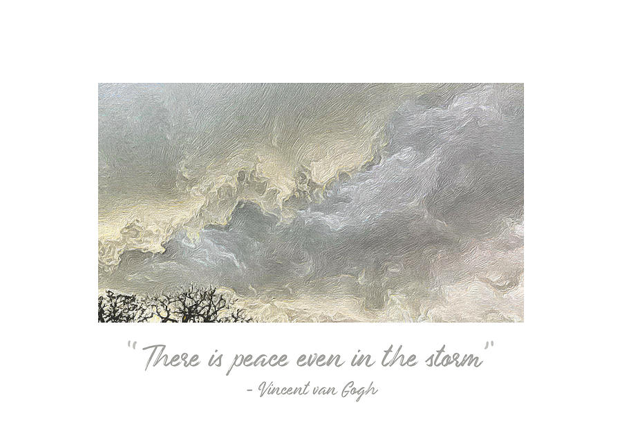 Peace in the Storm Digital Art by Randi Kuhne