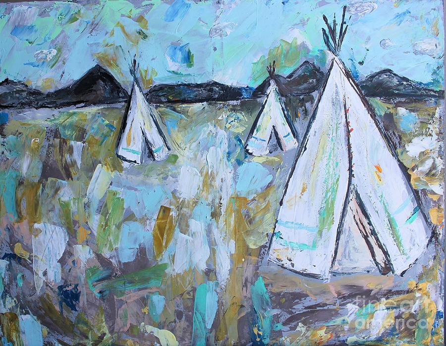 Peace In The Wilderness Painting by Cynthia Henderson - Fine Art America