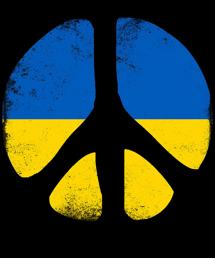 Peace in Ukraine Digital Art by Flippin Sweet Gear
